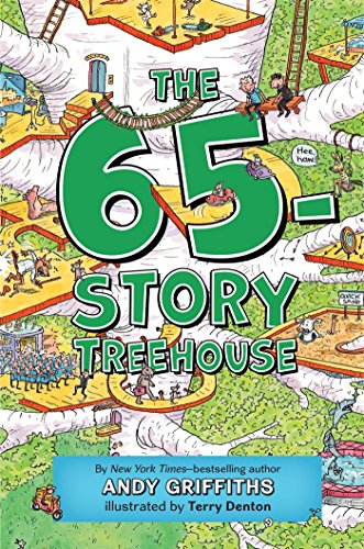 Book Cover The 65-Story Treehouse: Time Travel Trouble! (Treehouse Books)