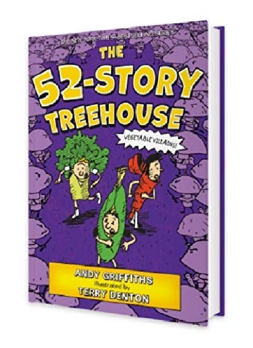 Book Cover The 52-Story Treehouse: Vegetable Villains! (Treehouse Books, 4)