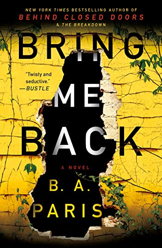 Book Cover Bring Me Back: A Novel