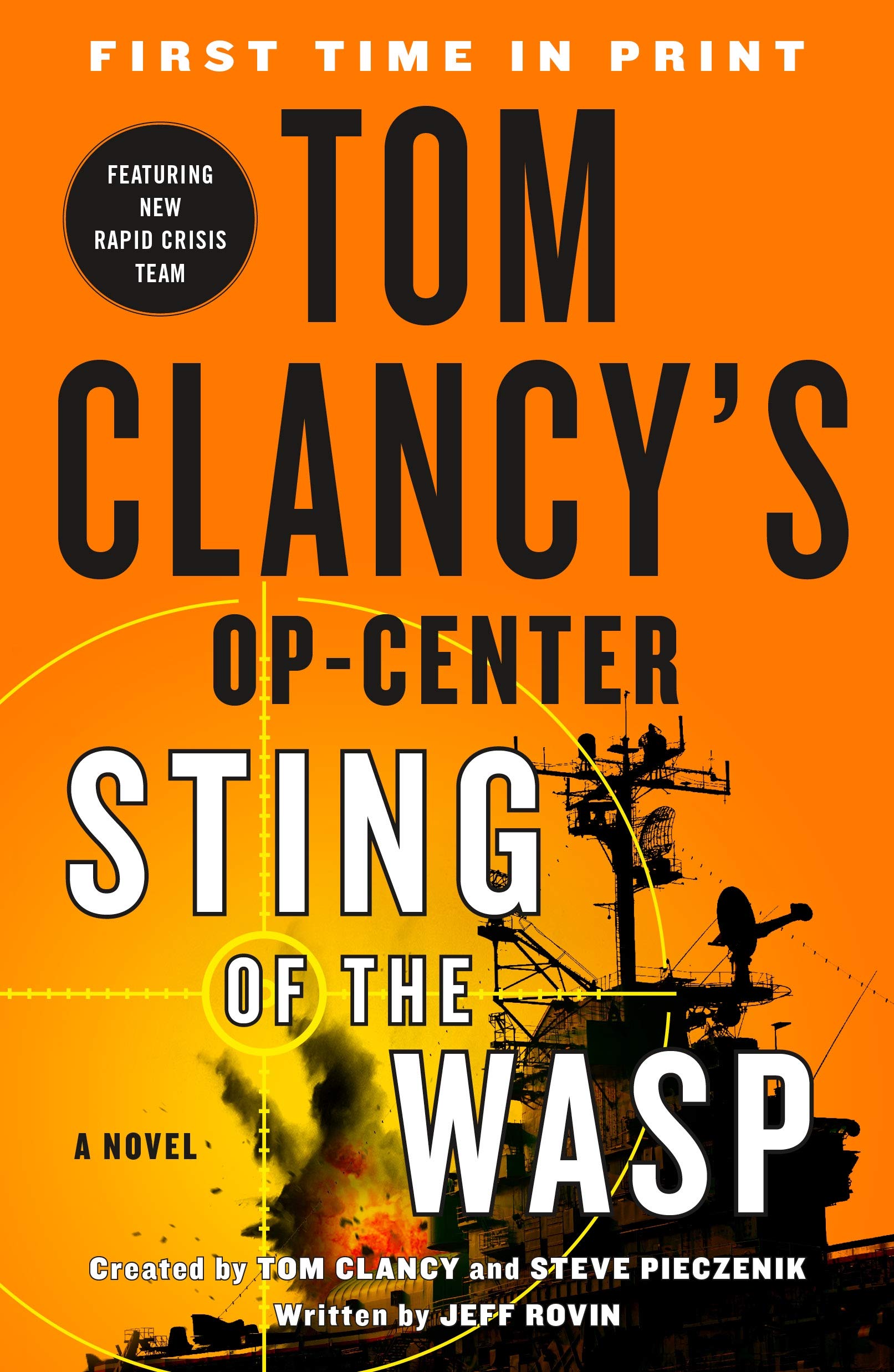 Book Cover Tom Clancy's Op-Center: Sting of the Wasp: A Novel (Tom Clancy's Op-Center, 18)