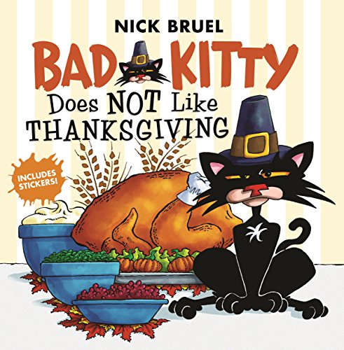 Book Cover Bad Kitty Does Not Like Thanksgiving