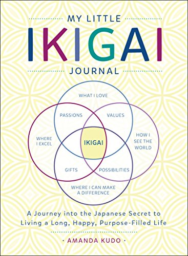 Book Cover My Little Ikigai Journal: A Journey into the Japanese Secret to Living a Long, Happy, Purpose-Filled Life