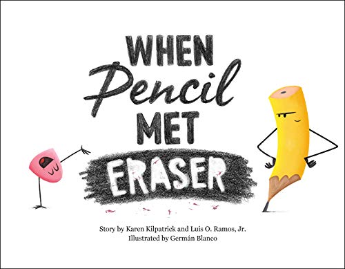 Book Cover When Pencil Met Eraser
