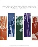 Probability and Statistics: Custom Edition for the University of Minnesota