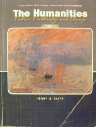 The Humanities: Culture, Continuity, and Change, Part 3