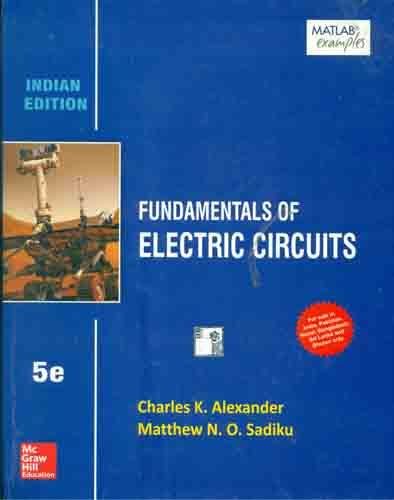 Book Cover Fundamentals of Electric Circuits