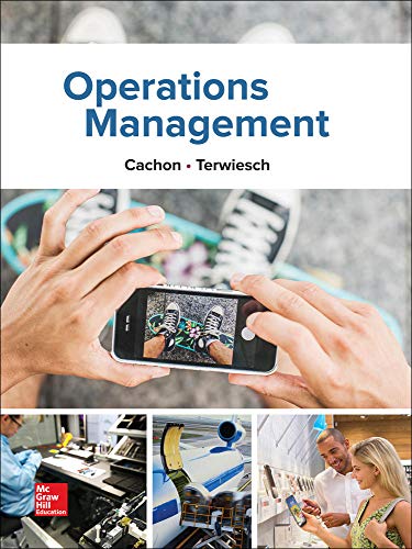 Book Cover Operations Management, 1e (Mcgraw-hill Education Operations and Decision Sciences)
