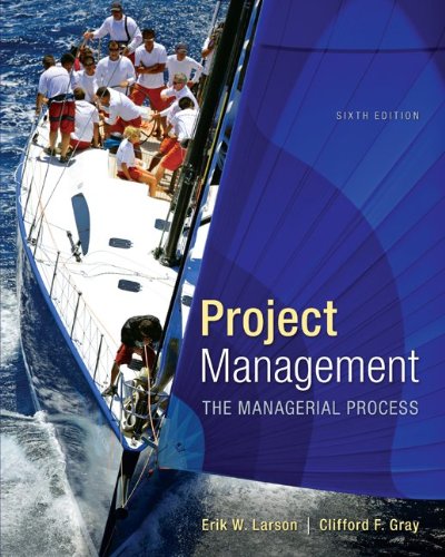 Book Cover Project Management: The Managerial Process with MS Project (The Mcgraw-hill Series Operations and Decision Sciences)