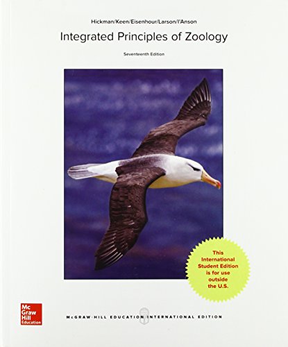 Book Cover Integrated Principles Of Zoology