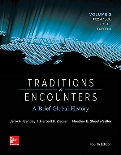 Book Cover Traditions & Encounters: A Brief Global History Volume 2