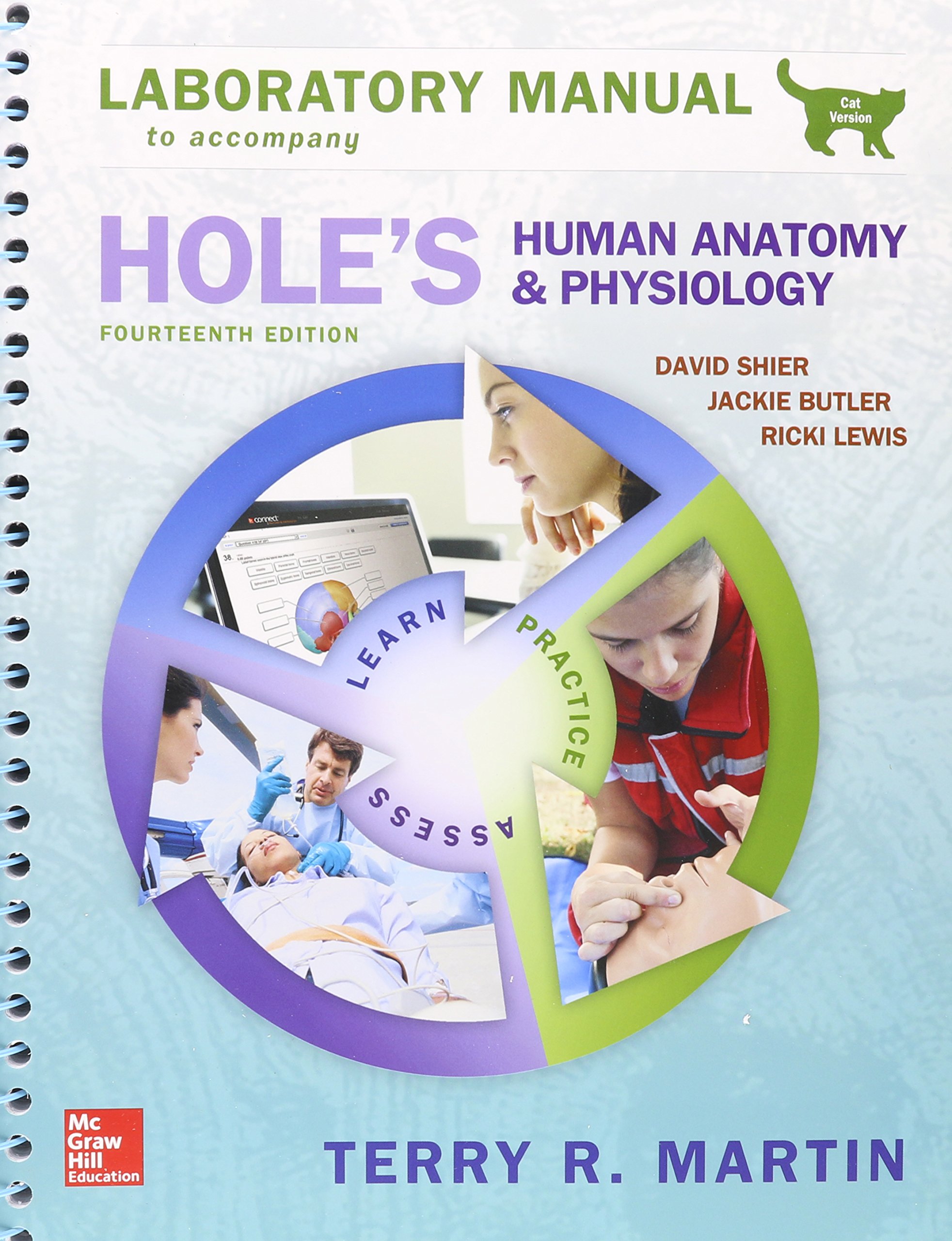 Book Cover Laboratory Manual for Hole's Human Anatomy & Physiology Cat Version