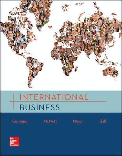 Book Cover International Business - Standalone book