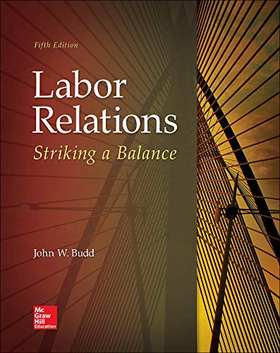 Book Cover Labor Relations: Striking a Balance