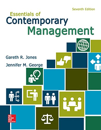 Book Cover Essentials of Contemporary Management