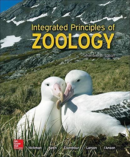 Book Cover LooseLeaf for Integrated Principles of Zoology