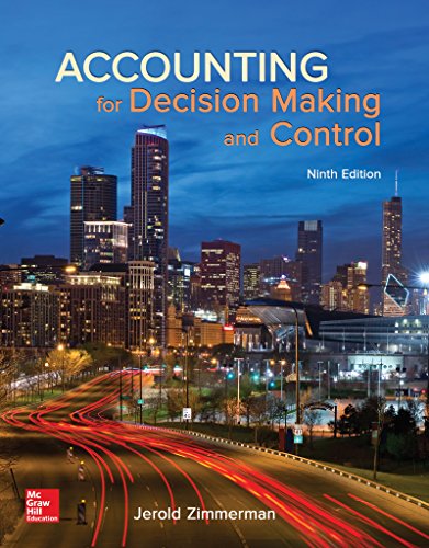 Book Cover Accounting for Decision Making and Control