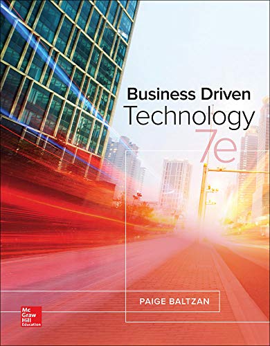 Book Cover Business Driven Technology