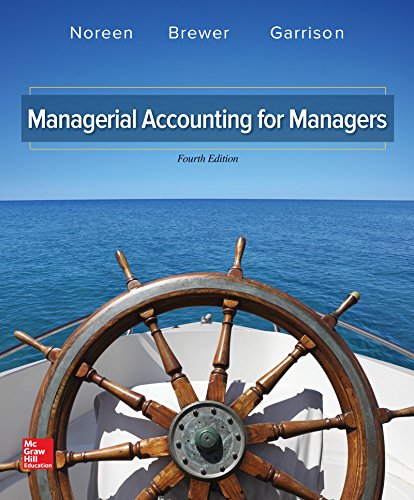 Book Cover Managerial Accounting for Managers