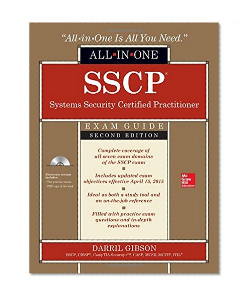Book Cover SSCP Systems Security Certified Practitioner All-in-One Exam Guide, Second Edition
