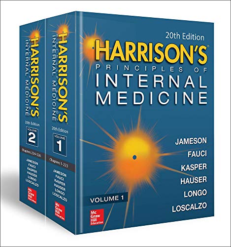 Book Cover Harrison's Principles of Internal Medicine, Twentieth Edition (Vol.1 & Vol.2)