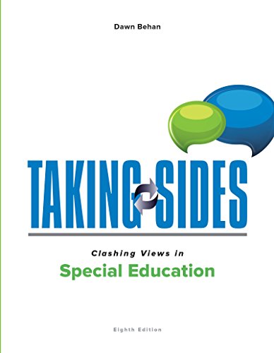 Book Cover Taking Sides: Clashing Views in Special Education