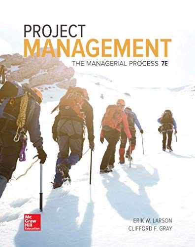 Book Cover Project Management: The Managerial Process (Mcgraw-hill Series Operations and Decision Sciences)