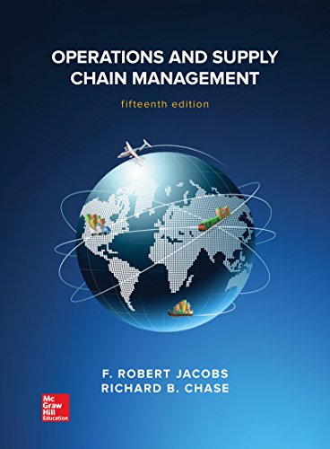 Book Cover Operations and Supply Chain Management