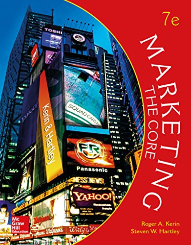 Book Cover Marketing: The Core (Irwin Marketing)