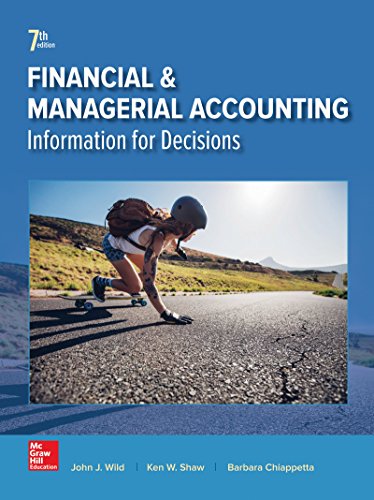 Book Cover Financial and Managerial Accounting