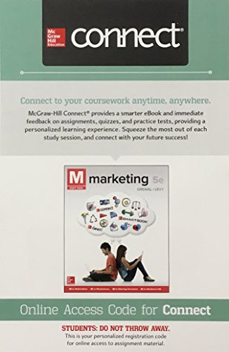 Book Cover Connect 1-Semester Access Card for M: Marketing