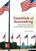 Book Cover Essentials of Accounting for Governmental and Not-for-Profit Organizations