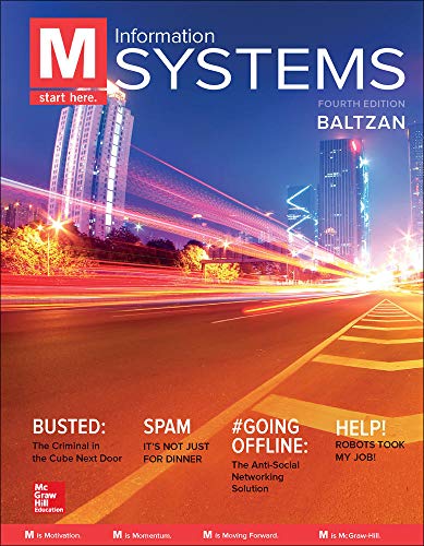Book Cover M: Information Systems