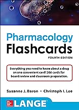 Book Cover Lange Pharmacology Flashcards, Fourth Edition