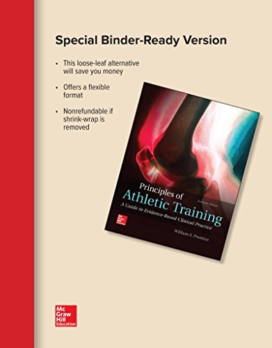 Book Cover Looseleaf for Principles of Athletic Training: A Guide to Evidence-Based Clinical Practice
