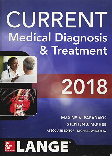 Book Cover CURRENT Medical Diagnosis and Treatment 2018, 57th Edition