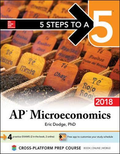 Book Cover 5 Steps to a 5: AP Microeconomics 2018, Edition