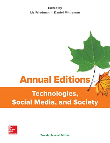 Book Cover Annual Editions: Technologies, Social Media, and Society