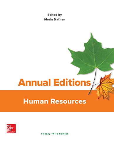 Book Cover Annual Editions: Human Resources