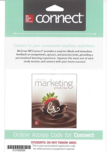 Book Cover CONNECT ACCESS CARD FOR MARKETING