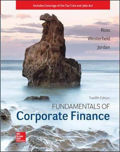 Book Cover Fundamentals of Corporate Finance