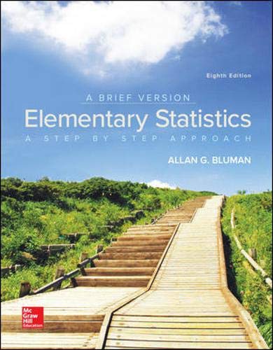 Book Cover Elementary Statistics: A Brief Version