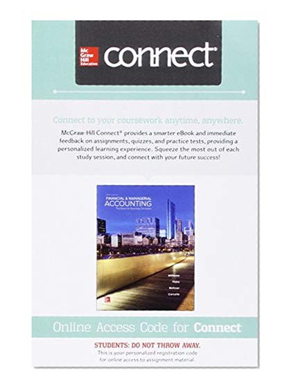 Book Cover Connect Access Card for Financial and Managerial Accounting