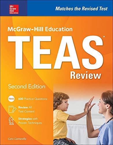 Book Cover McGraw-Hill Education TEAS Review, Second Edition