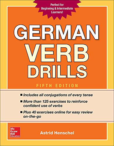 Book Cover German Verb Drills, Fifth Edition