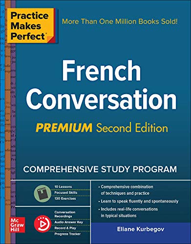 Book Cover Practice Makes Perfect: French Conversation, Premium Second Edition