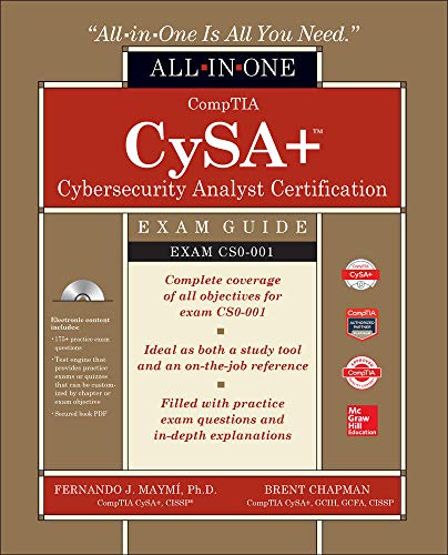 Book Cover CompTIA CySA+ Cybersecurity Analyst Certification All-in-One Exam Guide (Exam CS0-001)