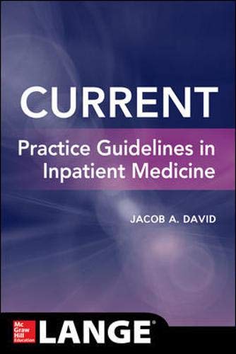 Book Cover CURRENT Practice Guidelines in Inpatient Medicine
