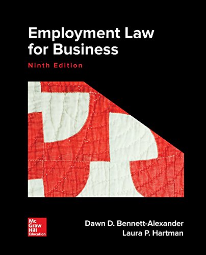 Book Cover Employment Law for Business
