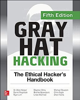 Book Cover Gray Hat Hacking: The Ethical Hacker's Handbook, Fifth Edition