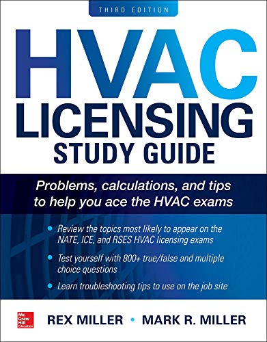 Book Cover HVAC Licensing Study Guide, Third Edition